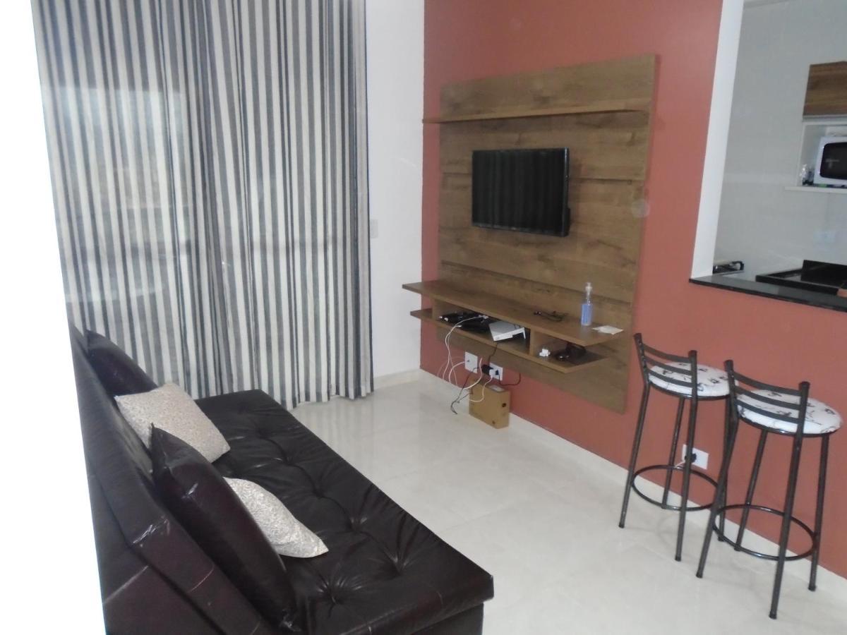 Apartamento Em Mongagua, Frente Ao Mar Экстерьер фото