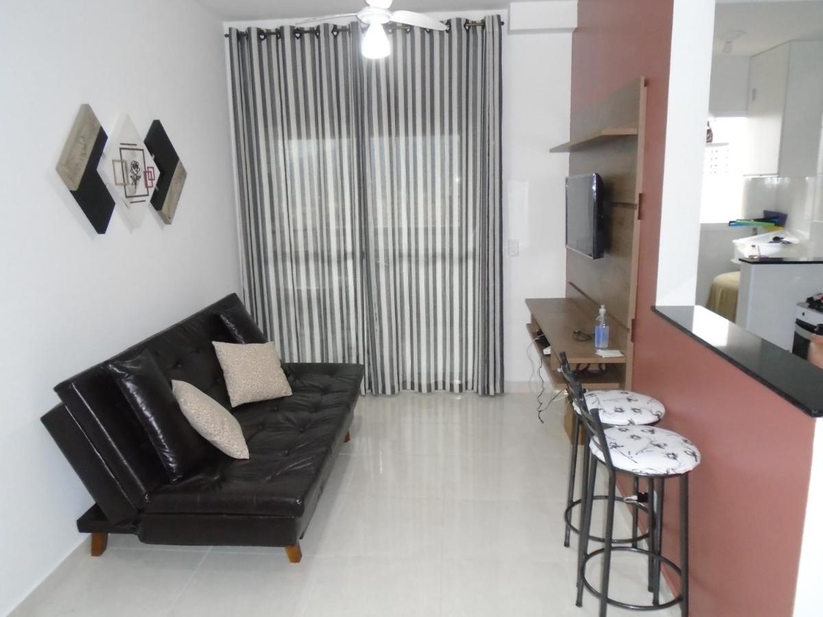 Apartamento Em Mongagua, Frente Ao Mar Экстерьер фото