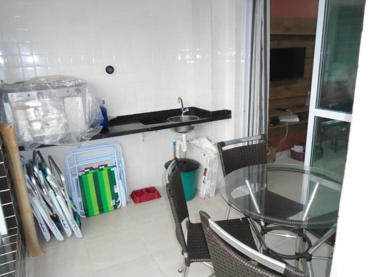 Apartamento Em Mongagua, Frente Ao Mar Экстерьер фото