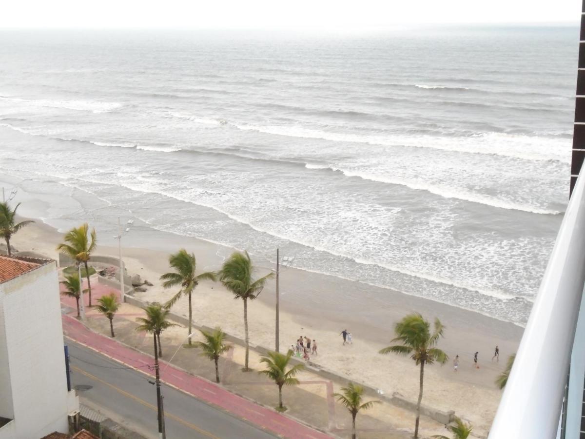 Apartamento Em Mongagua, Frente Ao Mar Экстерьер фото